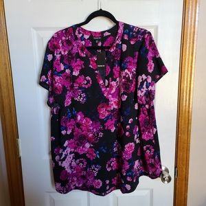 Torrid Size 2 Floral Blouse